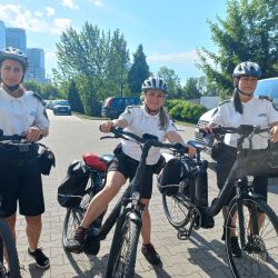 Patrole rowerowe  Straży Miejskiej już na ulicach Katowic