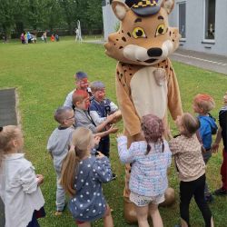 Mundurowy Dzień Dziecka w przedszkolu