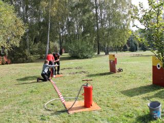 Po lesie ze strażnikami...Gra Terenowa 2016