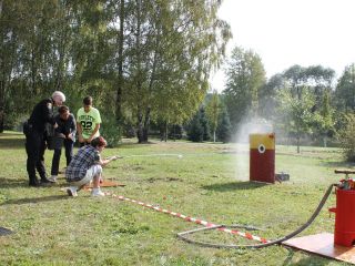 Po lesie ze strażnikami...Gra Terenowa 2016