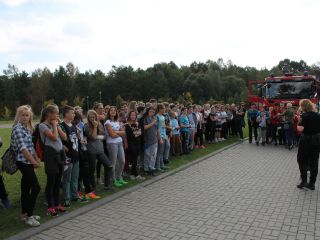 Po lesie ze strażnikami...Gra Terenowa 2016