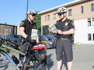 Rowery patrol Straży Miejskiej w Katowicach