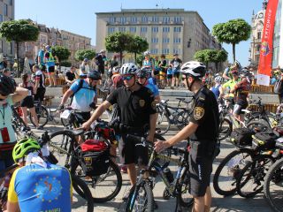 Rowerowe patrole Straży Miejskiej w Katowicach