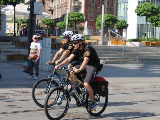 Rowery patrol Straży Miejskiej w Katowicach