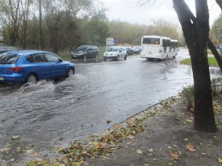 Rozlewisko ul. Tysiąclecia Katowice