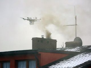 Dron - nowe narzdzie w walce o czyste powietrze