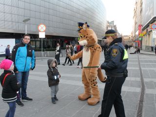 Rozdawaliśmy odblaski