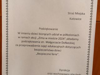 Podziękowania