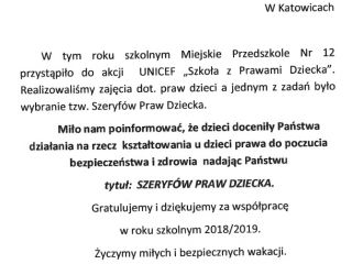 Cieszymy się, że nasze działania przynoszą uznanie