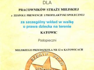 Nominacja na Szeryfów Praw Dziecka 