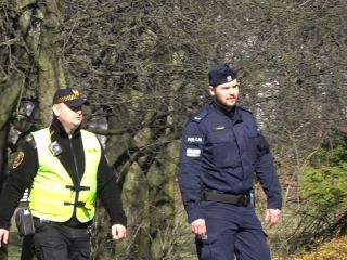 Patrol plicjant i strażnik miejski