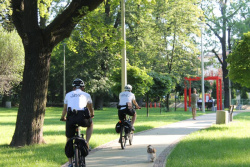 Patrol rowerowy straży miejskiej (fot. archiwum)