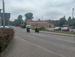 Patrol strażników miejskich na skuterach 