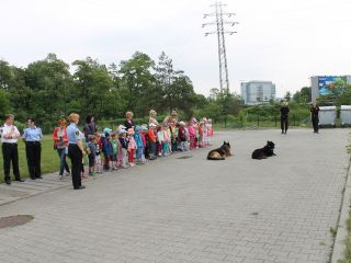 Przedszkolaki w Straży Miejskiej